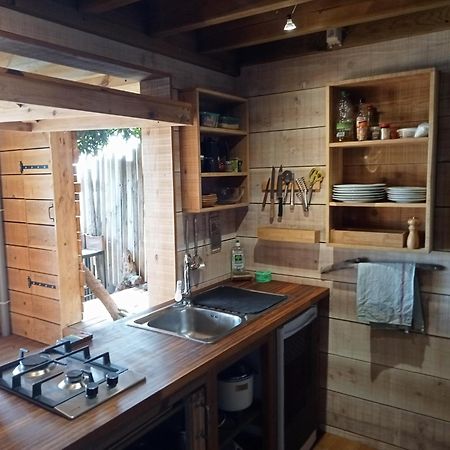 Bungalow Ecologique Avec Toilettes Seches Leu Kabanon Vue Mer Saint-Leu Esterno foto