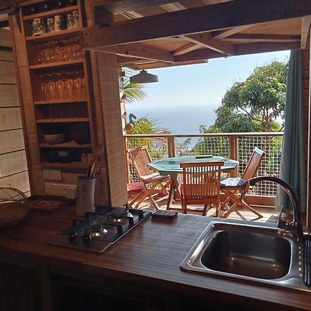 Bungalow Ecologique Avec Toilettes Seches Leu Kabanon Vue Mer Saint-Leu Esterno foto
